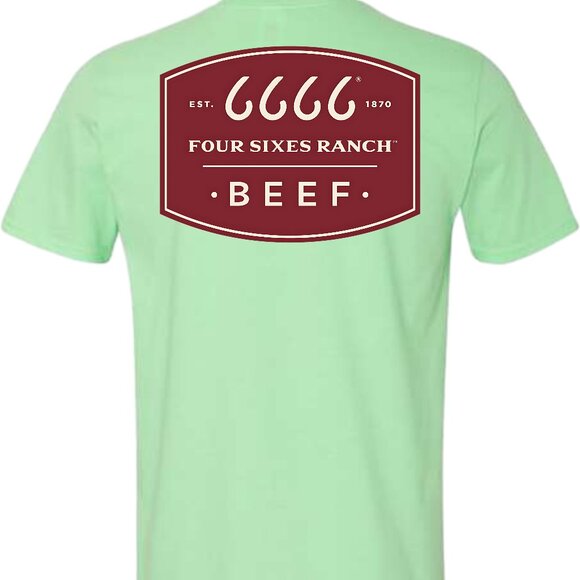 Four Sixes Ranch Livestock Beef Short Sleeve T-Shirt - Picture 9 of 16